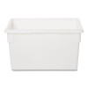 Food/Tote Boxes, 21.5 Gal, 26 x 18 x 15, White, Plastic