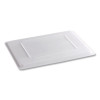 Food/Tote Box Lids, 26 x 18, White, Plastic
