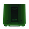 Slim Jim Plastic Recycling Container With Venting Channels, 23 Gal, Plastic,  Green