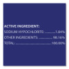 Cloroxpro Clean-Up Disinfectant Cleaner With Bleach, Fresh Scent, 32 Oz Smart Tube Spray Bottle, 9/Carton