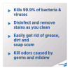 Cloroxpro Clean-Up Disinfectant Cleaner With Bleach, 128 Oz Refill Bottle, 4/Carton