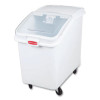 Prosave Mobile Ingredient Bin, 30.86 Gal, 18 x 29.75 x 28, White, Plastic