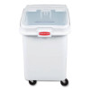 Prosave Mobile Ingredient Bin, 30.86 Gal, 18 x 29.75 x 28, White, Plastic
