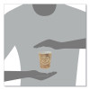Single Sided Poly Paper Hot Cups, 10 Oz, Mistique Design, 50/Bag, 20 Bags/Carton