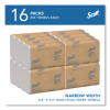 Essential Multi-Fold Towels, 1-Ply, 8 x 9.4, White, 250/Pack, 16 Packs/Carton