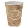 Mistique Polycoated Hot Paper Cups, 8 Oz, Brown, 50/Sleeve, 20 Sleeves/Carton