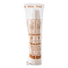 Single-Sided Poly Paper Hot Cups, 8 Oz, White, 50/Bag, 20 Bags/Carton