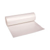 High-Density Can Liners, 60 Gal, 11 Mic, 38" x 58", Natural, Perforated Roll, 25 Bags/Roll, 8 Rolls/Carton