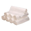 Linear Low-Density Can Liners, 60 Gal, 0.9 Mil, 38" x 58", Clear, 10 Bags/Roll, 10 Rolls/Carton