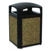 Landmark Series Aggregate Panel, For 50 Gal Classic Container, 34.3 X 20.7 X 0.38, Stone, River Rock, 4/Carton