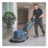 Stripping Floor Pads, 12" Diameter, Black, 5/Carton