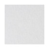 Polishing Floor Pads, 13" Diameter, White, 5/Carton