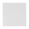 Polishing Floor Pads, 14" Diameter, White, 5/Carton