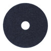 Stripping Floor Pads, 15" Diameter, Black, 5/Carton
