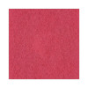 Buffing Floor Pads, 15" Diameter, Red, 5/Carton