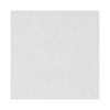 Polishing Floor Pads, 15" Diameter, White, 5/Carton