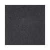 High Performance Stripping Floor Pads, 17" Diameter, Black, 5/Carton