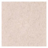 Natural Hog Hair Burnishing Floor Pads, 17" Diameter, Tan, 5/Carton