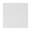 Polishing Floor Pads, 19" Diameter, White, 5/Carton