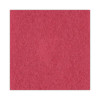 Buffing Floor Pads, 20" Diameter, Red, 5/Carton
