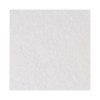 Polishing Floor Pads, 20" Diameter, White, 5/Carton