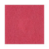 Buffing Floor Pads, 21" Diameter, Red, 5/Carton