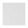 Polishing Floor Pads, 24" Diameter, White, 5/Carton