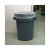 High-Density Can Liners, 45 Gal, 10 Mic, 40" x 46", Natural, Perforated Roll, 25 Bags/Roll, 10 Rolls/Carton
