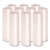 High-Density Can Liners, 45 Gal, 10 Mic, 40" x 46", Natural, Perforated Roll, 25 Bags/Roll, 10 Rolls/Carton