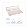 High-Density Can Liners, 45 Gal, 13 Mic, 40" x 46", Natural, Perforated Roll, 25 Bags/Roll, 10 Rolls/Carton