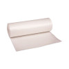 High-Density Can Liners, 45 Gal, 19 Mic, 40" x 46", Natural, Perforated Roll, 25 Bags/Roll, 6 Rolls/Carton