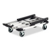 Stow-Away Collapsible Medium Hand Truck, 275 Lb Capacity, 19 X 17.75 X 38.75, Aluminum