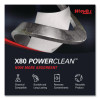 Power Clean X80 Heavy Duty Cloths, Jumbo Roll, 12.4 x 12.2, White, 455/Roll