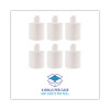 Center-Pull Roll Towels, 2-Ply, 7.6 x 8.9, White, 600/Roll, 6/Carton