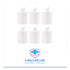 Center-Pull Roll Towels, 2-Ply, 10 x 7.6, White, 600/Roll, 6/Carton
