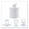 Center-Pull Roll Towels, 2-Ply, 10 x 7.6, White, 600/Roll, 6/Carton