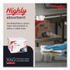General Clean X60 Cloths, 1/4 Fold, 12.5 x 10, White, 70/Pack, 8 Packs/Carton