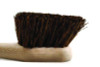 Utility Brush, Brown Palmyra Fiber Bristles, 5.5" Brush, 14.5" Tan Plastic Handle