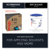 X70 Cloths, Pop-Up Box, 9.13 x 16.8, White, 96/Box, 10 Boxes/Carton