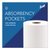 Kitchen Roll Towels, 1-Ply, 11 x 8.75, White, 128/Roll, 20 Rolls/Carton