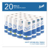 Kitchen Roll Towels, 1-Ply, 11 x 8.75, White, 128/Roll, 20 Rolls/Carton