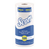 Kitchen Roll Towels, 1-Ply, 11 x 8.75, White, 128/Roll, 20 Rolls/Carton