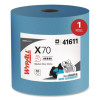 X70 Cloths, Jumbo Roll, 12.4 x 12.2, Blue, 820/Roll