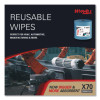 X70 Cloths, Jumbo Roll, 12.4 x 12.2, Blue, 820/Roll