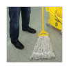 Pro Loop Web/Tailband Wet Mop Head, Cotton, 24Oz, White, 12/Carton