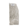 Pro Loop Web/Tailband Wet Mop Head, Cotton, 24Oz, White, 12/Carton