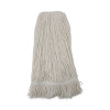 Pro Loop Web/Tailband Wet Mop Head, Rayon, 24 Oz, White, 12/Carton