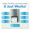Conturaseries Two-Roll Tissue Dispenser, 6.08 x 5.94 x 11, Stainless Steel