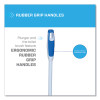 Turbo Plunger And Bowl Brush Set, 12.5" Plastic Handle, 6" Dia, White