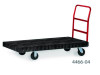 Heavy-Duty Platform Truck Cart, 1,200 Lb Capacity, 24 X 48 Platform, Black